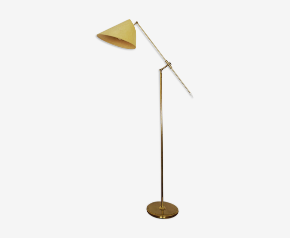 Adjustable Mid Century Modern Brass Floor Lamp Selency Adjustable Mid Century Modern Brass, Brass Mid Century Floor Lamp