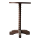 Table d'appoint, guéridon en bois, pied perlé