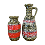 Pair of matching vases Bay Germany 1960-70's