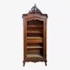 Rococo library in walnut