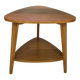 Light wood tripod table 50s