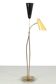 Vintage Floor Lamp in Brass