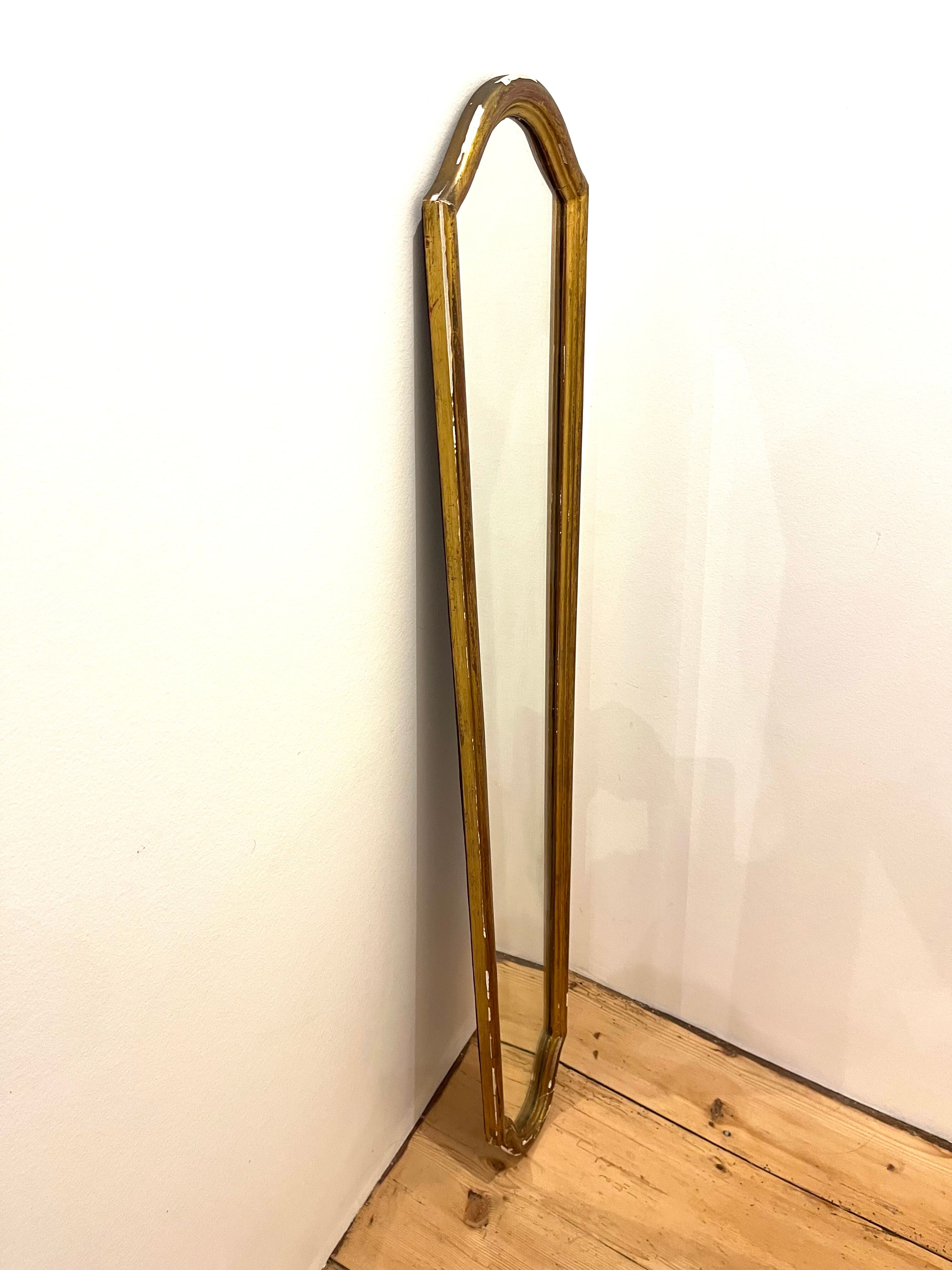 Mirror golden frame