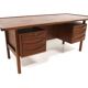 Scandinavian desk in teak, "Model 75", Niels Clausen, Denmark, 1960