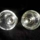 Deux verres à liqueur de bistrot