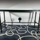 Wrought iron console