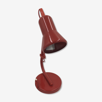 Lampe de bureau rouge