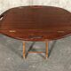 Mahogany folding tea-table