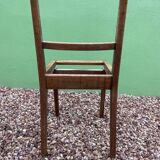 Set of 4 vintage wooden chairs