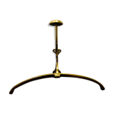 Patère hanger wears triple brass boat cabin coat
