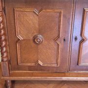 Coffre ou commode en chêne de style espagnol, début du 20e siècle