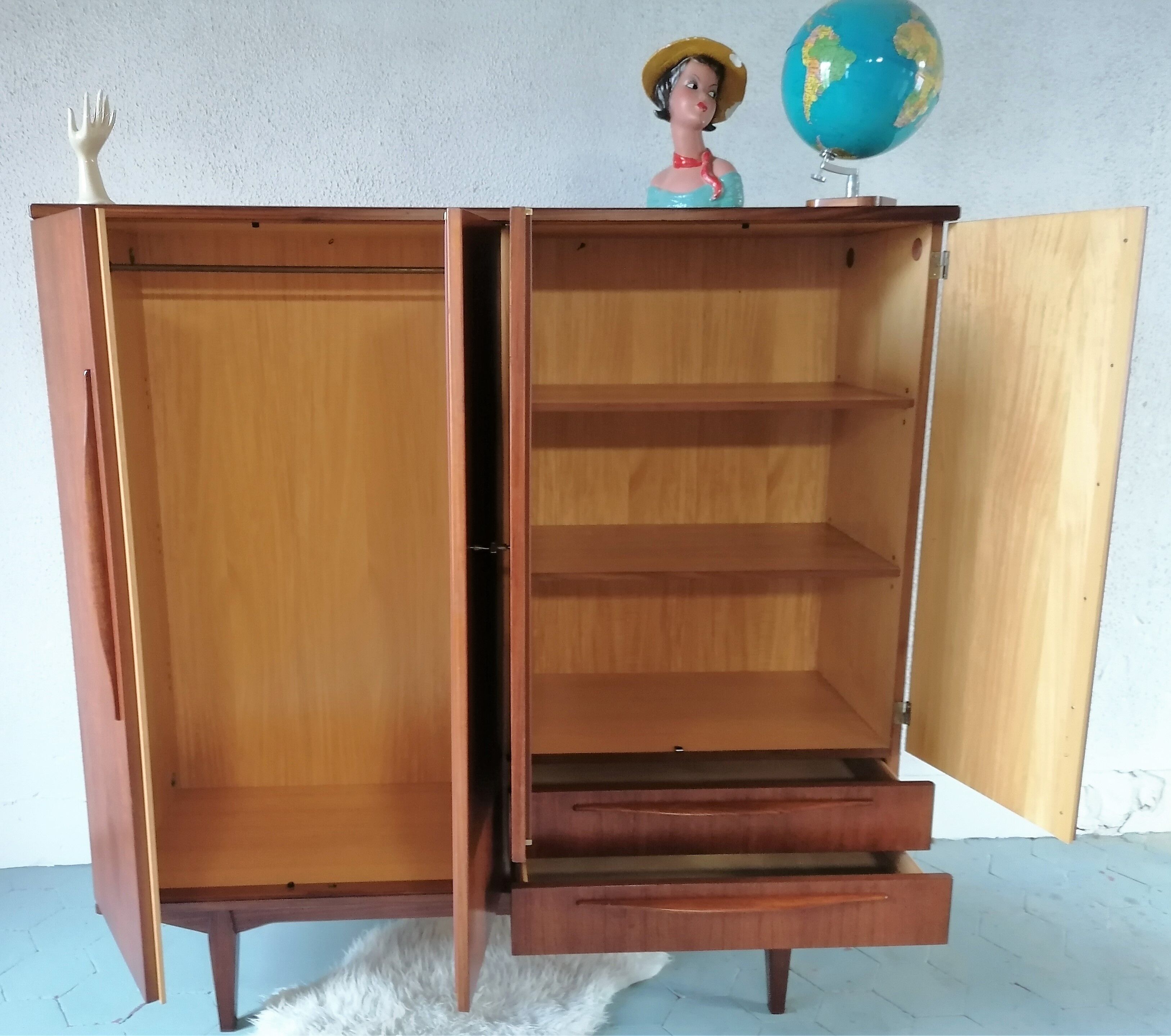 Armoire teck