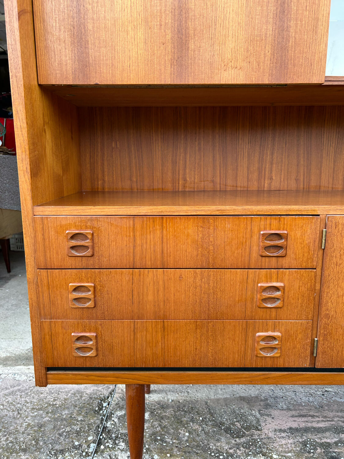 Vintage Scandinavian footwalk compass