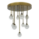 Mid-century design Christoph Palme ceiling lamp, 1980s