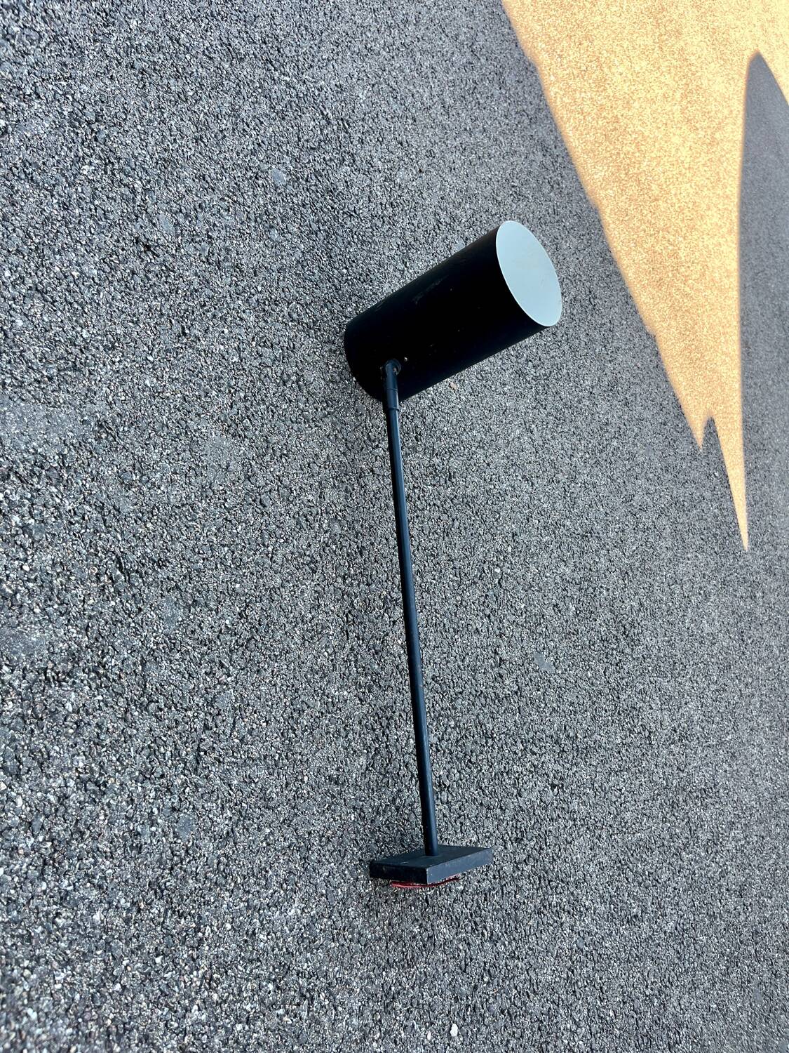 Large Lita tube wall lamp 1970 metal lamp