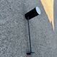 Large Lita tube wall lamp 1970 metal lamp