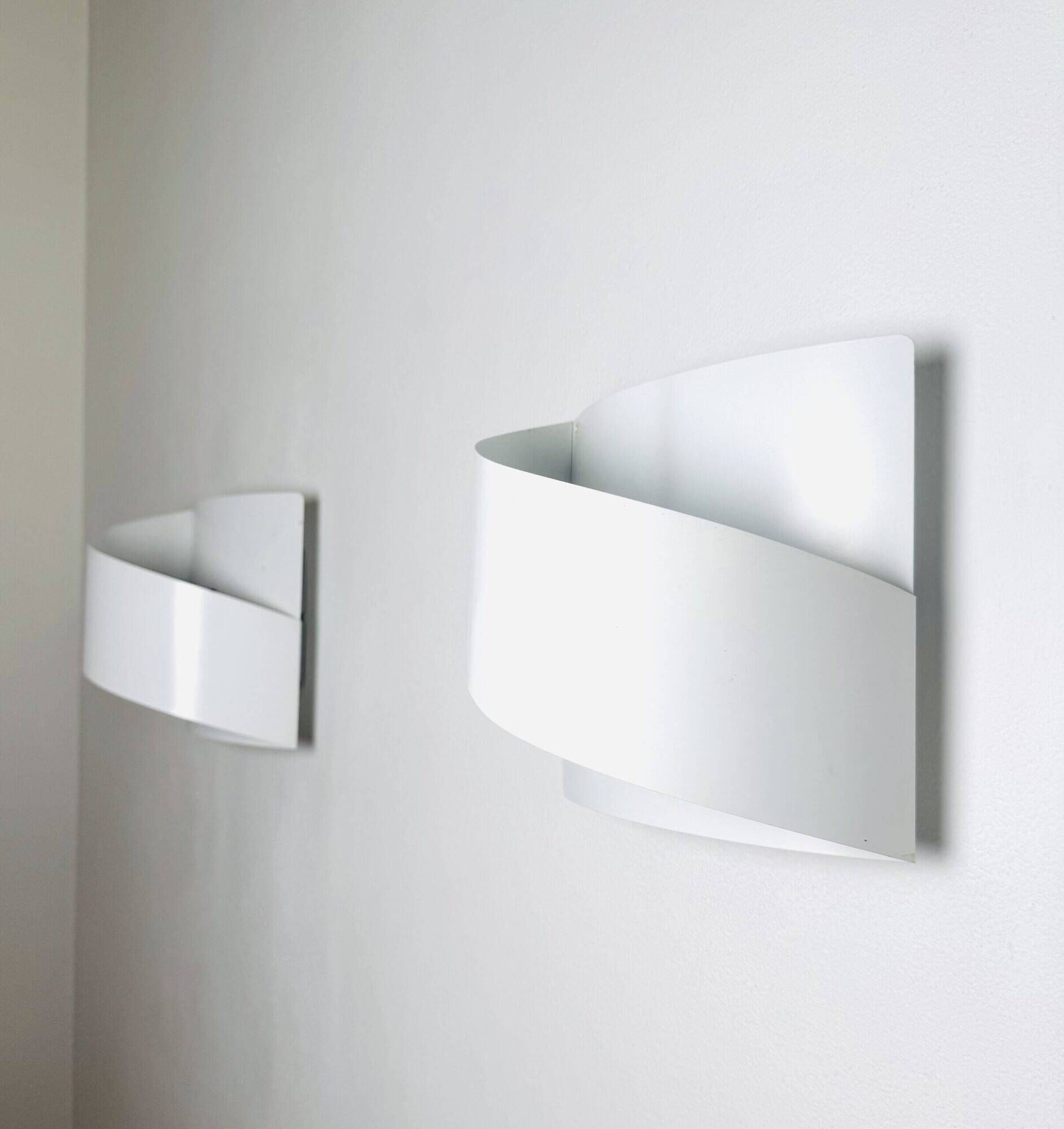 Model 8052 Curved Wall Lamps By Peter Celsing For Falkenbergs Belysning, Sweden 1960S