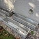Set of 4 fibreglass planters by Willy Guhl