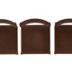 6 chairs Baumann vintage 1970