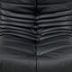 French black leather Togo lounge chair by Michel Ducaroy for Ligne Roset, 1970s