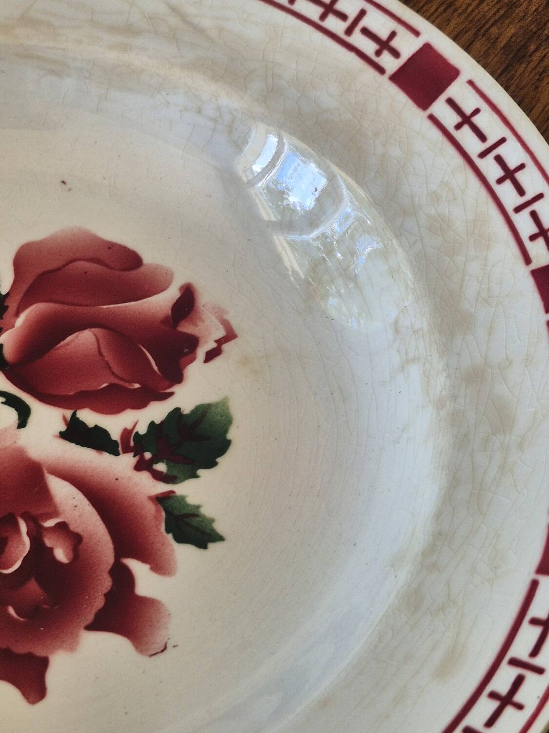 Vintage plates