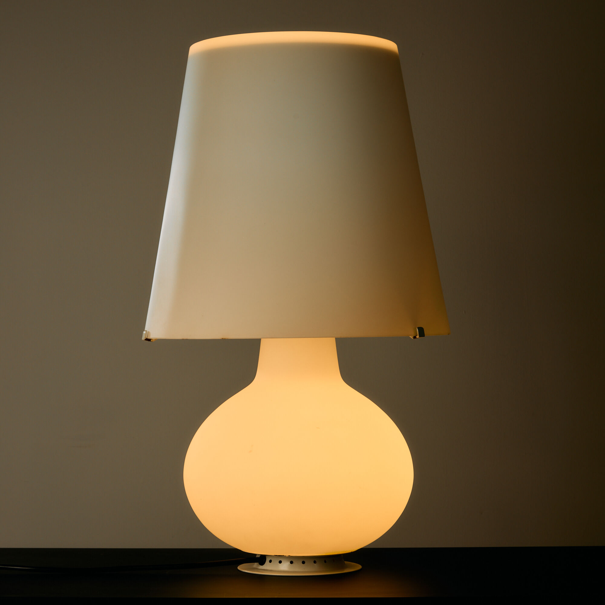 Lampe de table modèle 1853 par Max Ingrand pour Fontana Arte