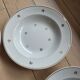 Set of 16 opaque porcelain hollow plates Badonviller