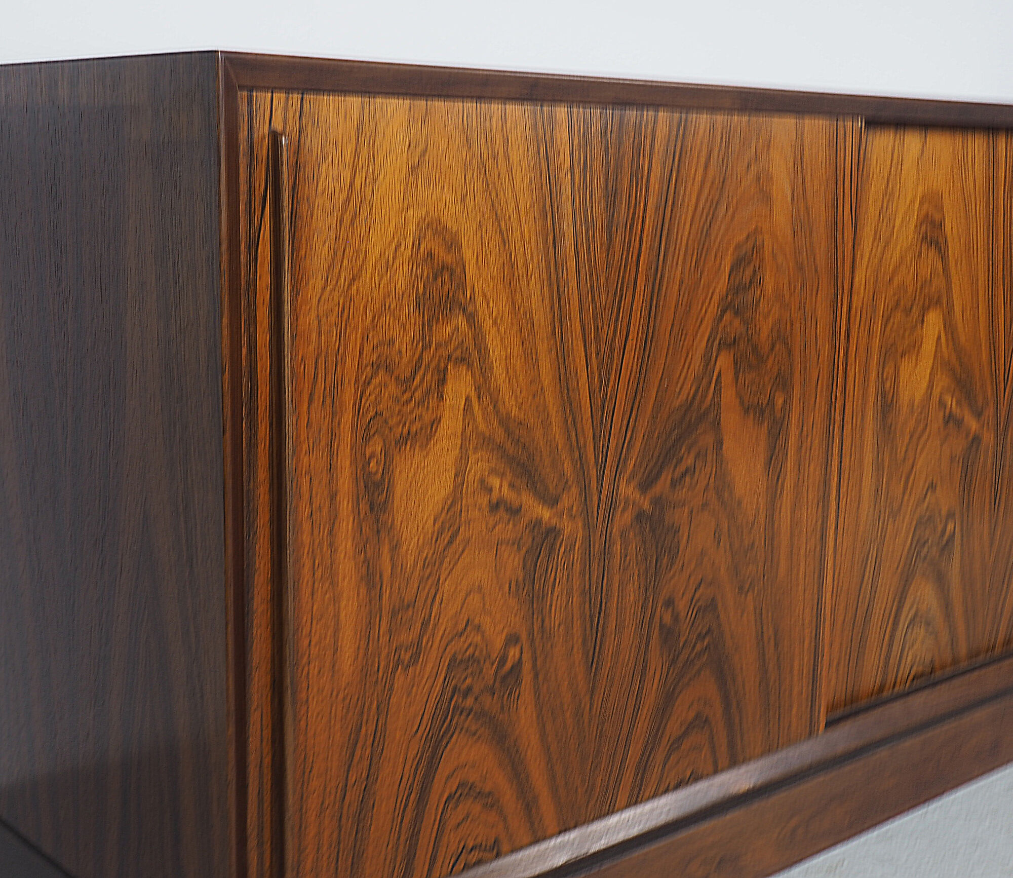 HP Hansen rosewood sideboard with bookcase, 1960's