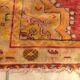 Tapis patiné orient laine fait mai 166 cm x 95 cm