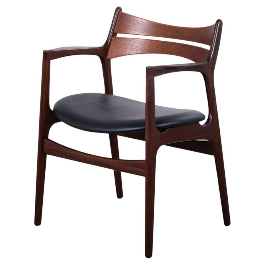 Teak Armchair attributed to Erik Buch for Christiansen Møbelfabrik, Denmark, 1960s