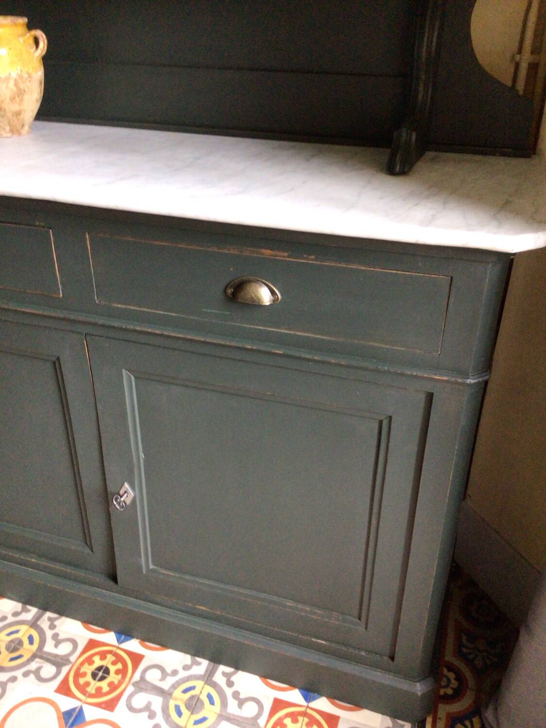 Saint hubert english green buffet