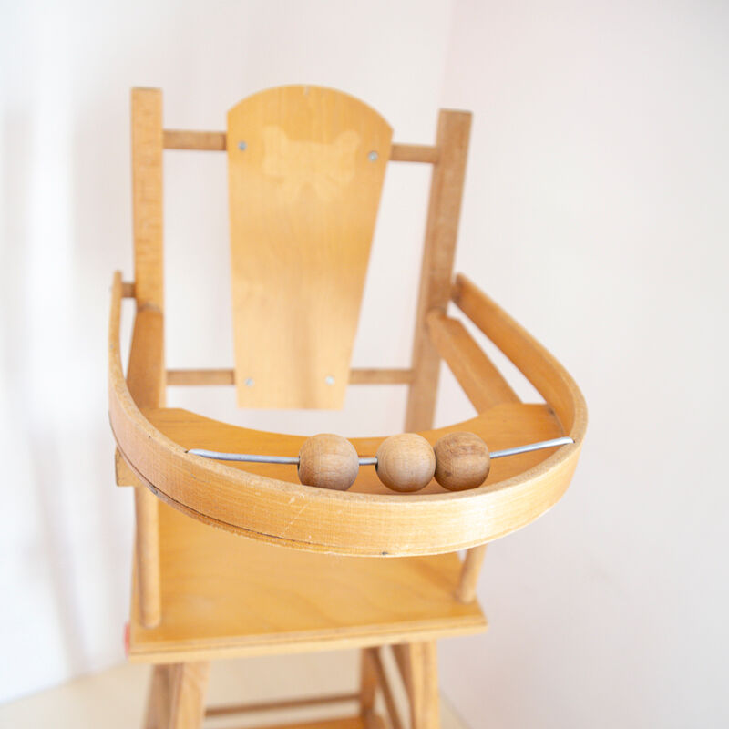 Vintage doll high chair