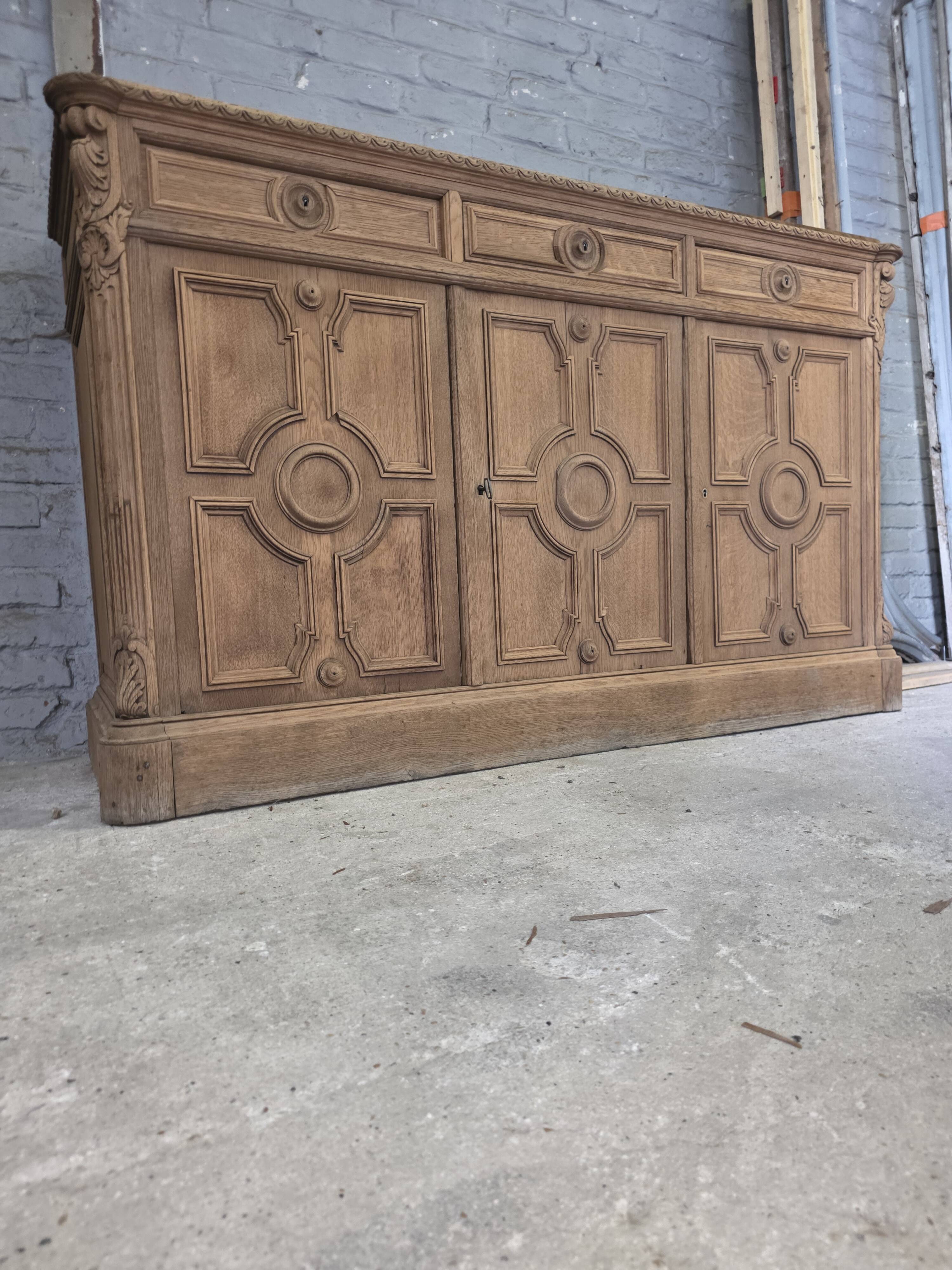 Enfilade en chêne du XIXème