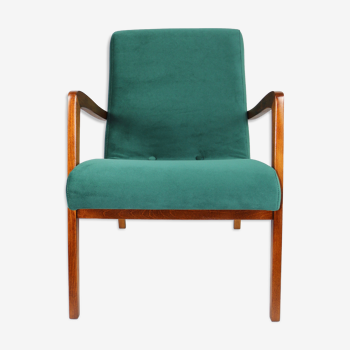 Chaise polonaise vintage en vert, années 1970