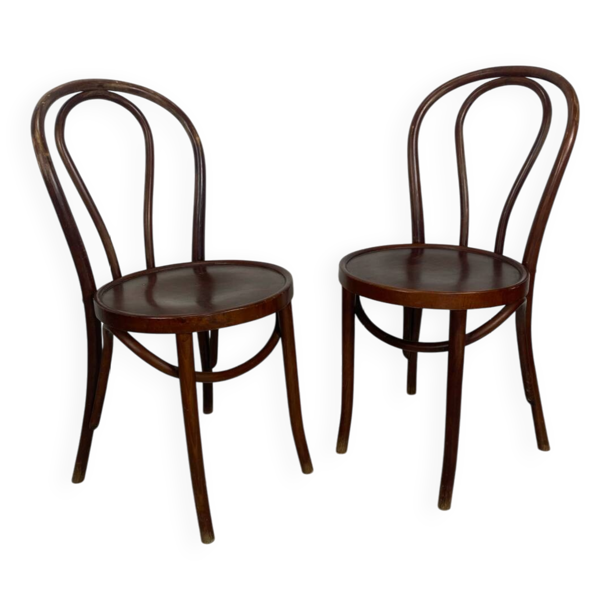 Pair of bistro chairs