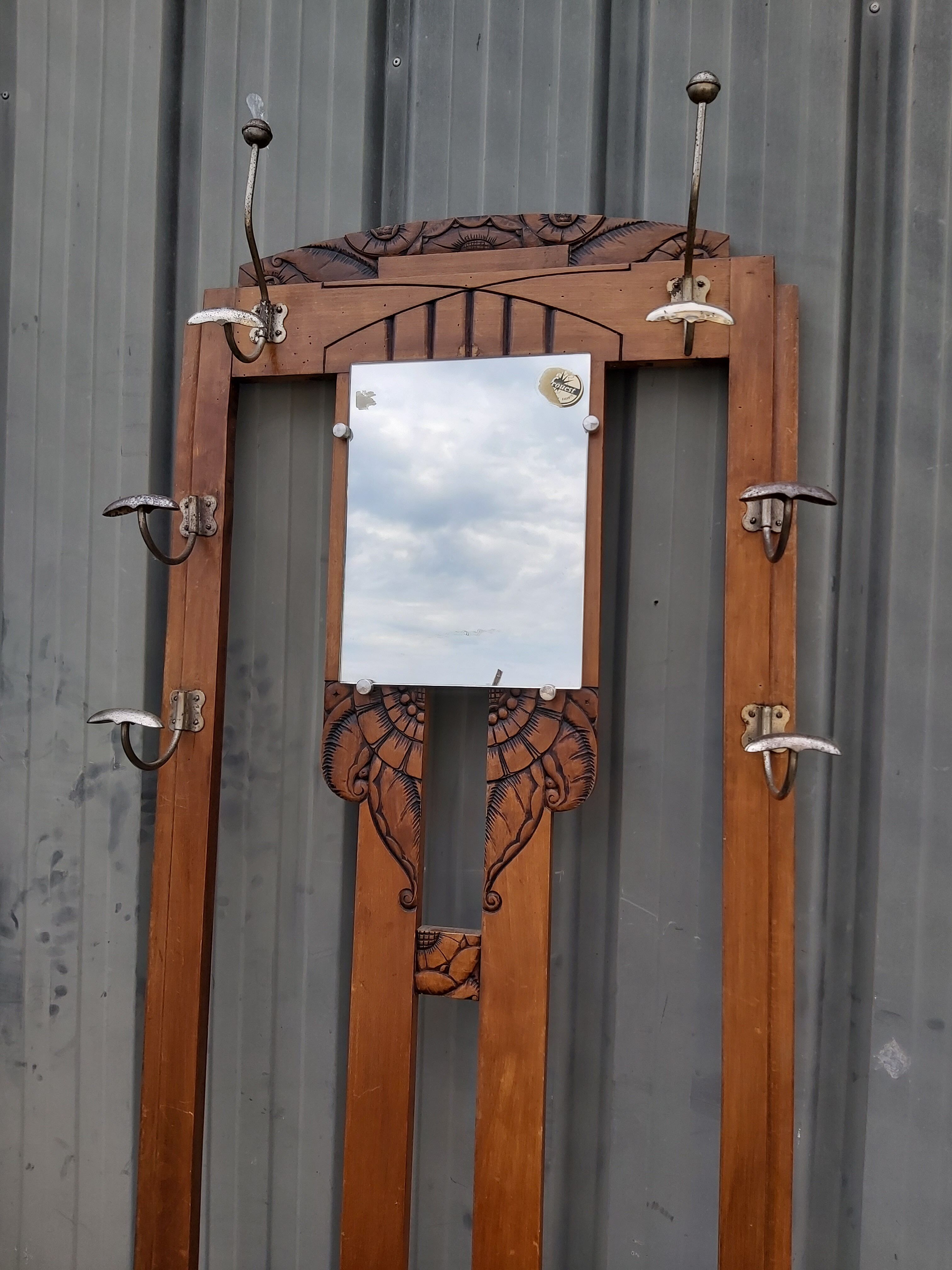 Vestiaire wears coat