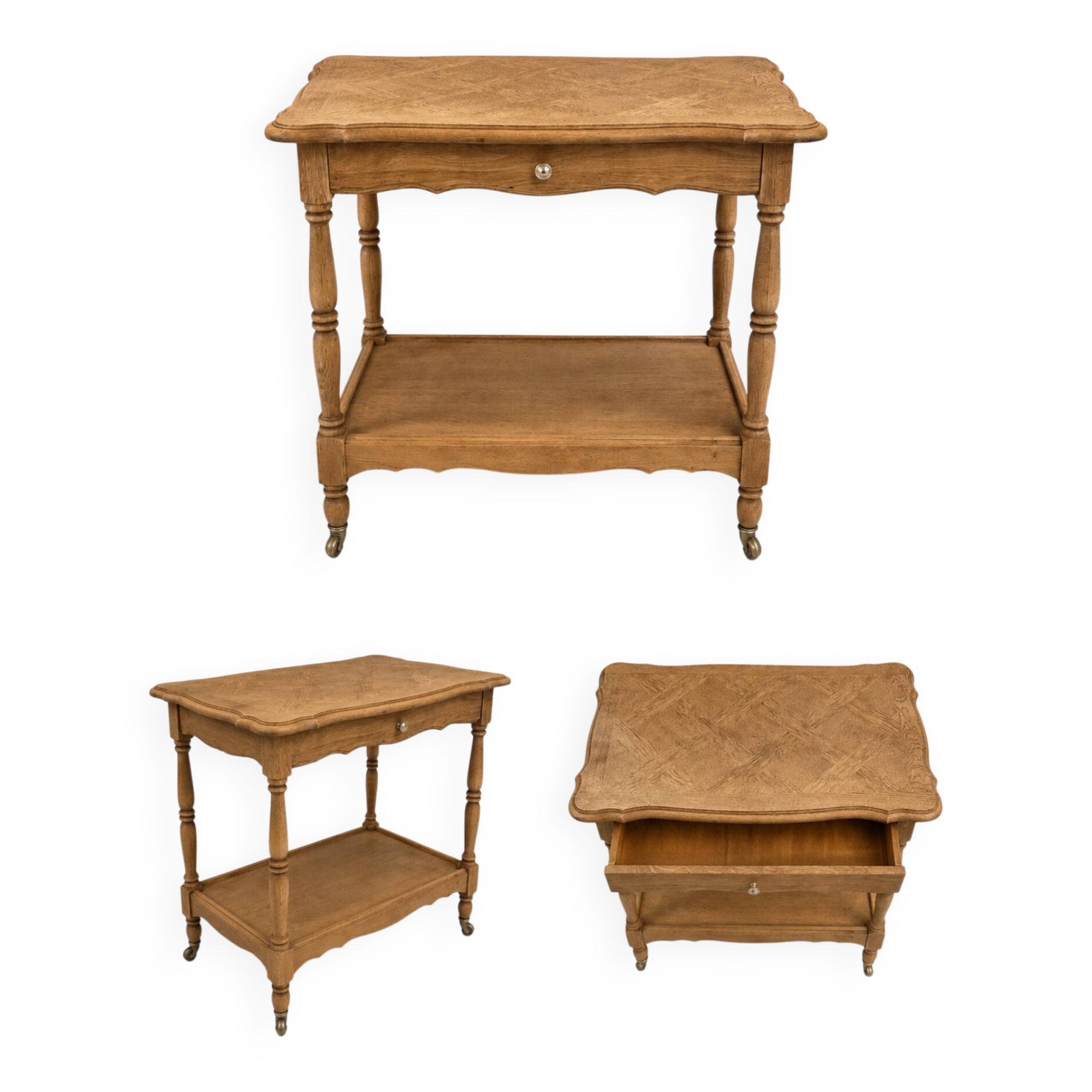 Wooden dessert table