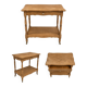 Wooden dessert table