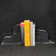 Serre-livres en méthacrylate. Espagne, années 1990.