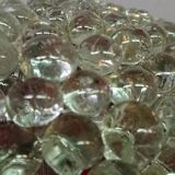 Lot of 2 glass lamps