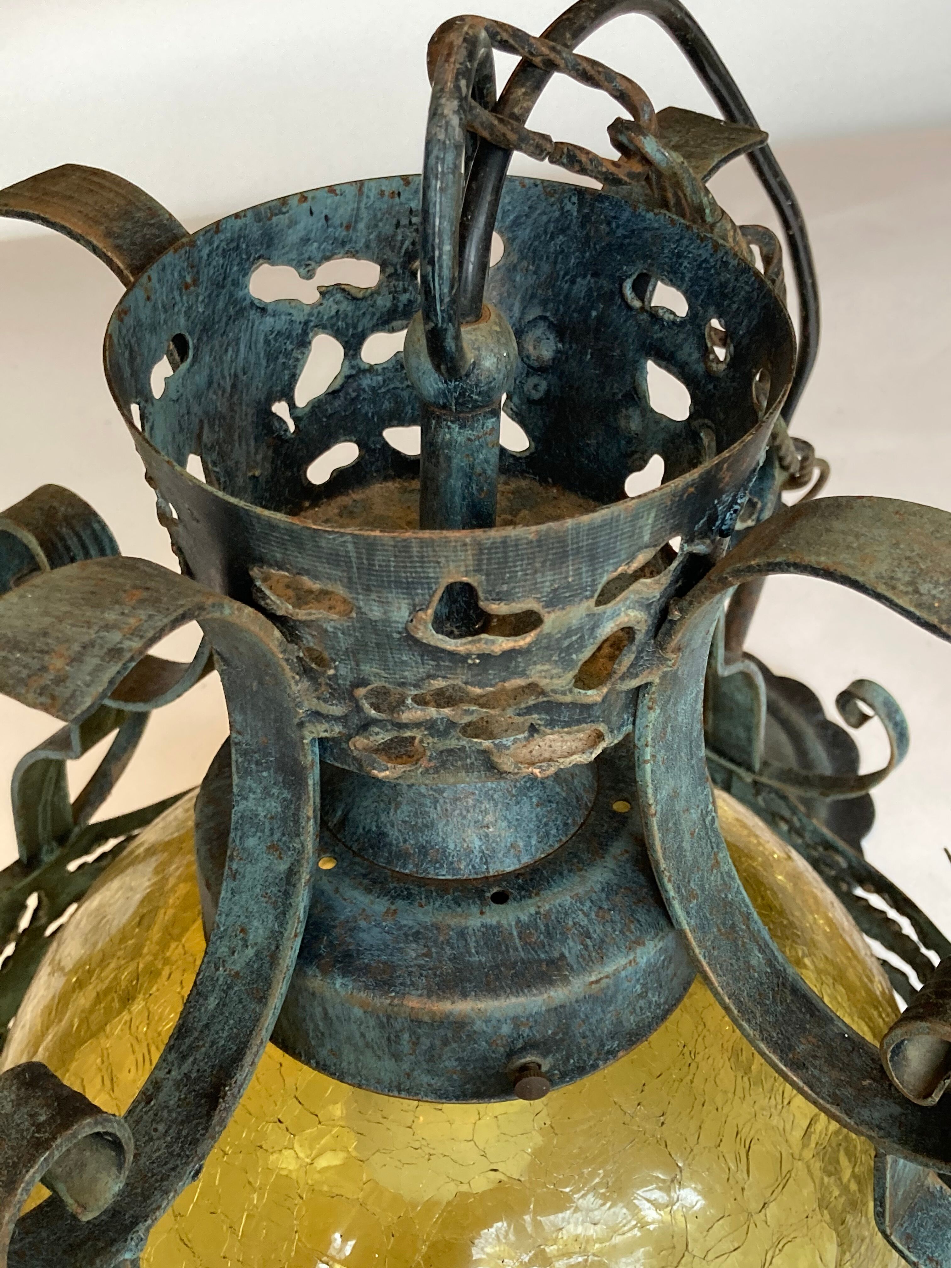 Paire de lampes hollandaises brutalistes