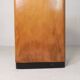 Vintage birch wood curtain wardrobe Ekawerk Horn Lippe, Germany 1950s