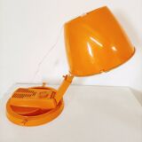 Upcycled orange seventies lamp