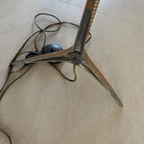 Vintage floor lamp with plastic shade, unique piece