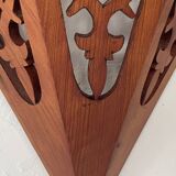 Paire d’appliques murales en bois