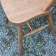 Set de 4 chaises et 1 fauteuil style montagne en chêne