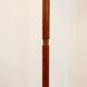 Mid-Century teak and brass floor lamp, Denmark, 1960s