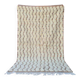 Traditional handmade carpet in pure Atlas wool, 2/3 m.