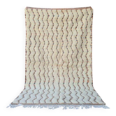 Traditional handmade carpet in pure Atlas wool, 2/3 m.