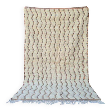 Tapis fait main traditionnelle en laine pure d’atlas 2/3 m